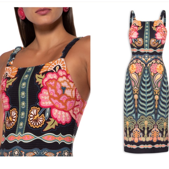 FARM RIO Midi Dress - Picture 3 of 5